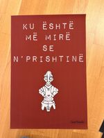 Albanian poster « ZanëStudio » Prishtina red
